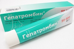 Гепатромбин гель