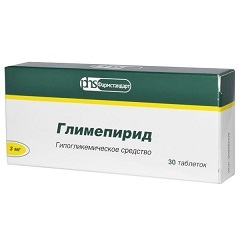 Таблетки Глимепирид